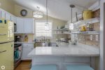 Conchy Tonk vacation rental kitchen with breakfast bar